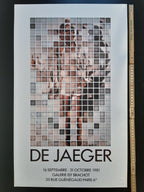 Stefan de Jaeger art exhibition poster - 16.5"×26.8" (42×68cm)
