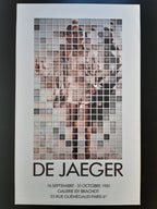 Stefan de Jaeger art exhibition poster - 16.5"×26.8" (42×68cm)