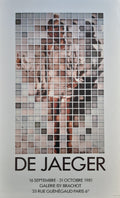 Stefan de Jaeger art exhibition poster - 16.5"×26.8" (42×68cm)