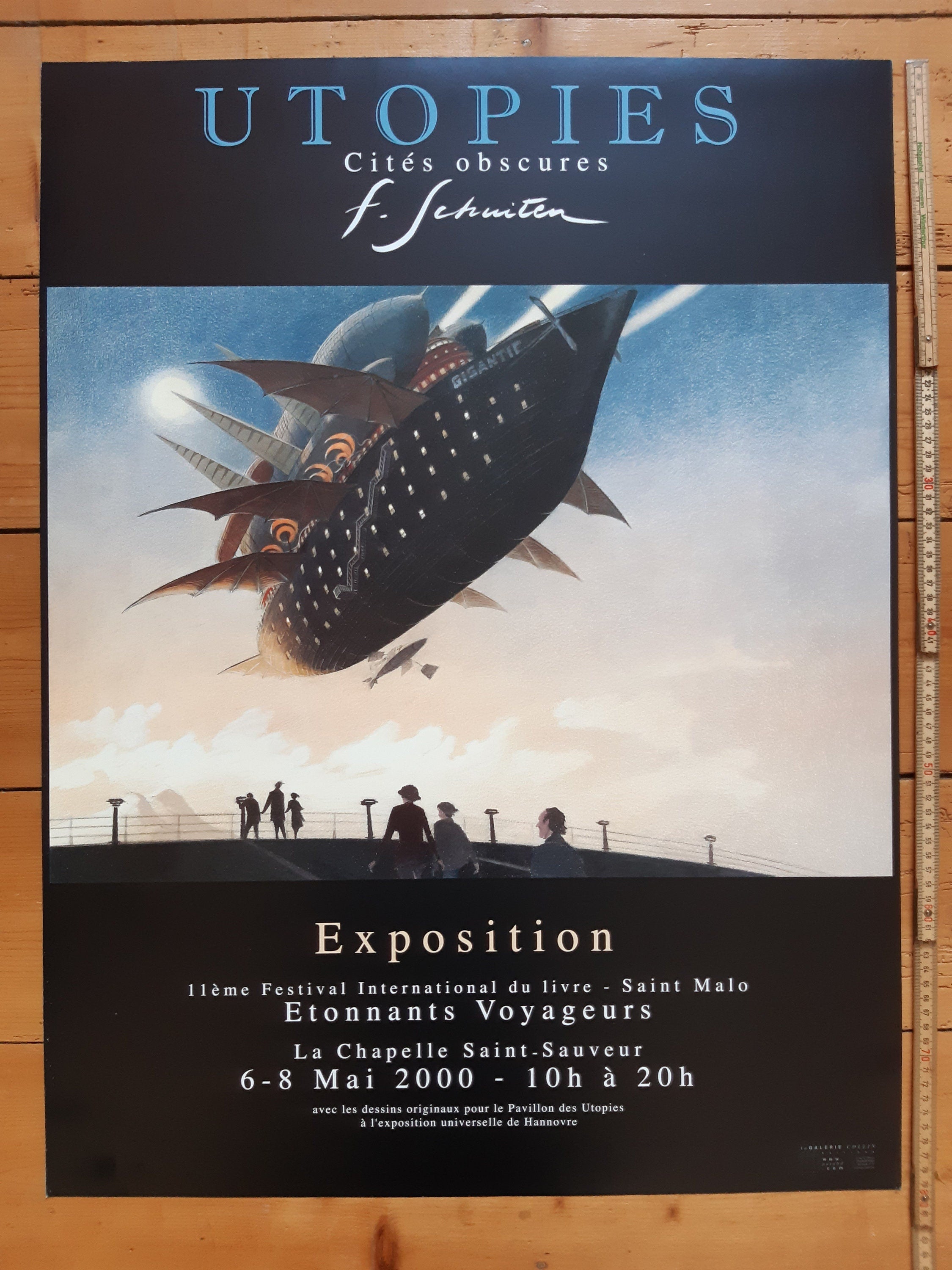 Schuiten Original-Kunstaustellung Poster – 60×80cm