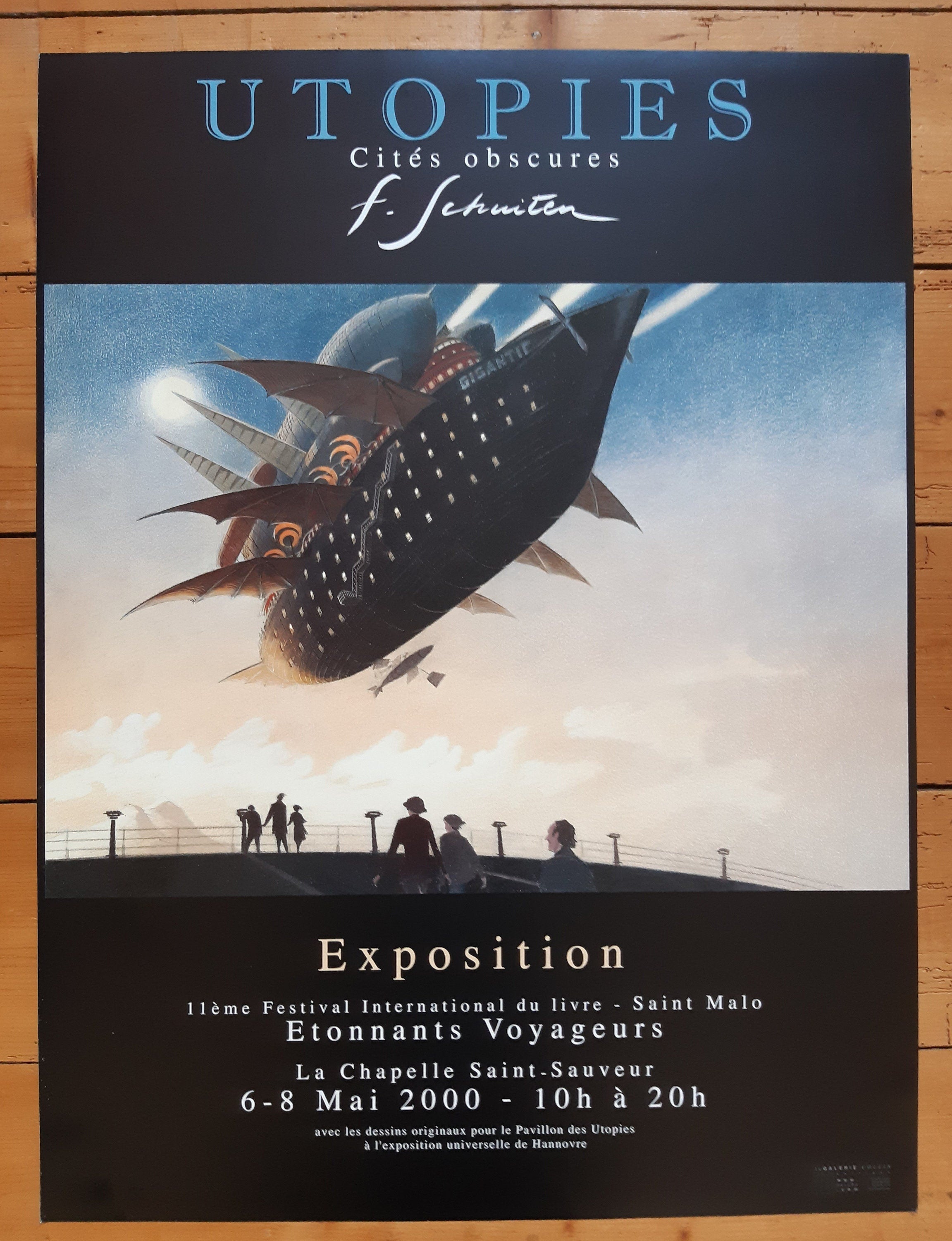 Schuiten Original-Kunstaustellung Poster – 60×80cm