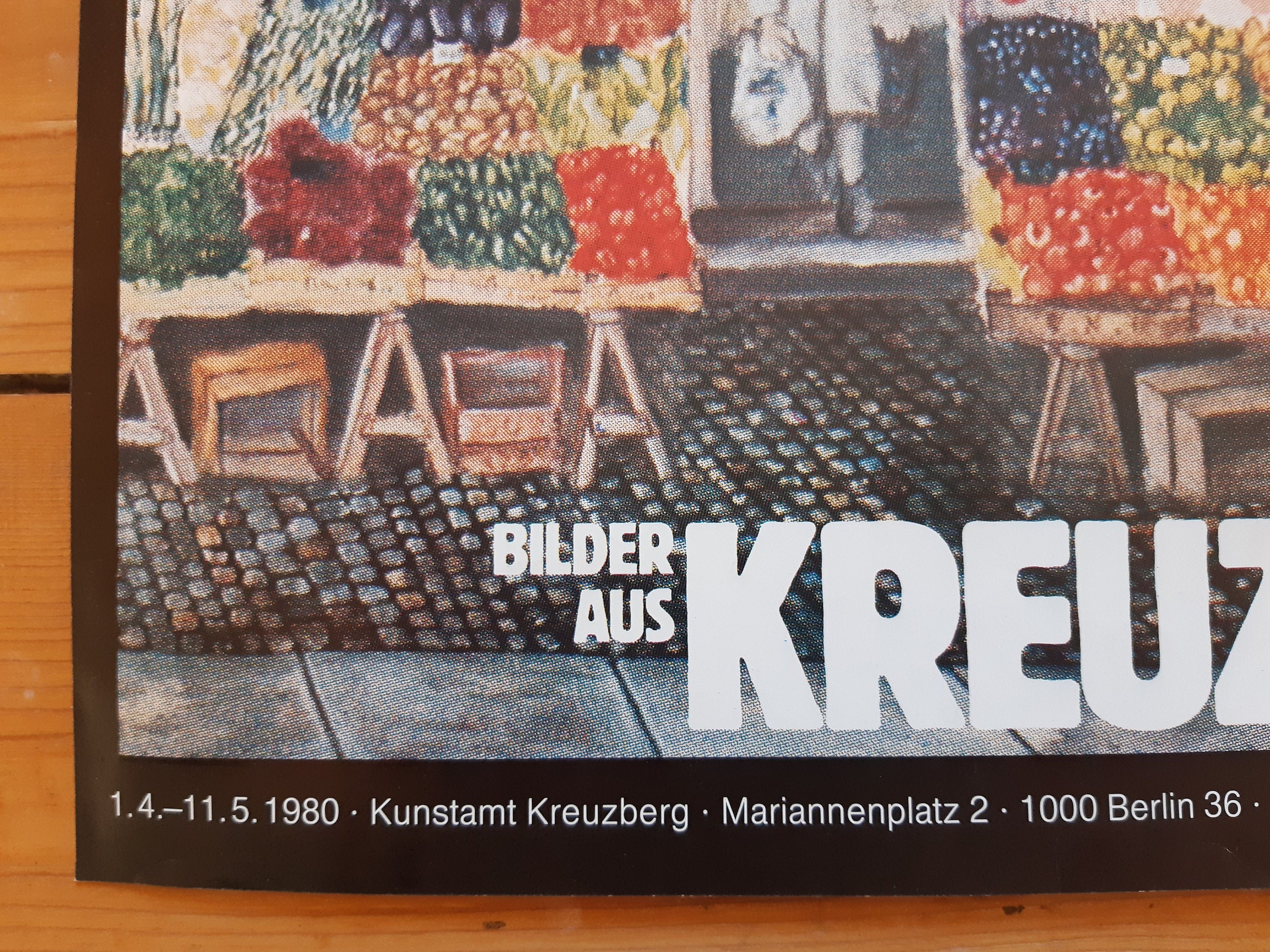 Kreuzberg Original-Ausstellungsposter – 42×60 cm
