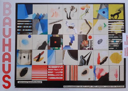 Bauhaus museum poster - 33.1"×23.2" (84×59cm)