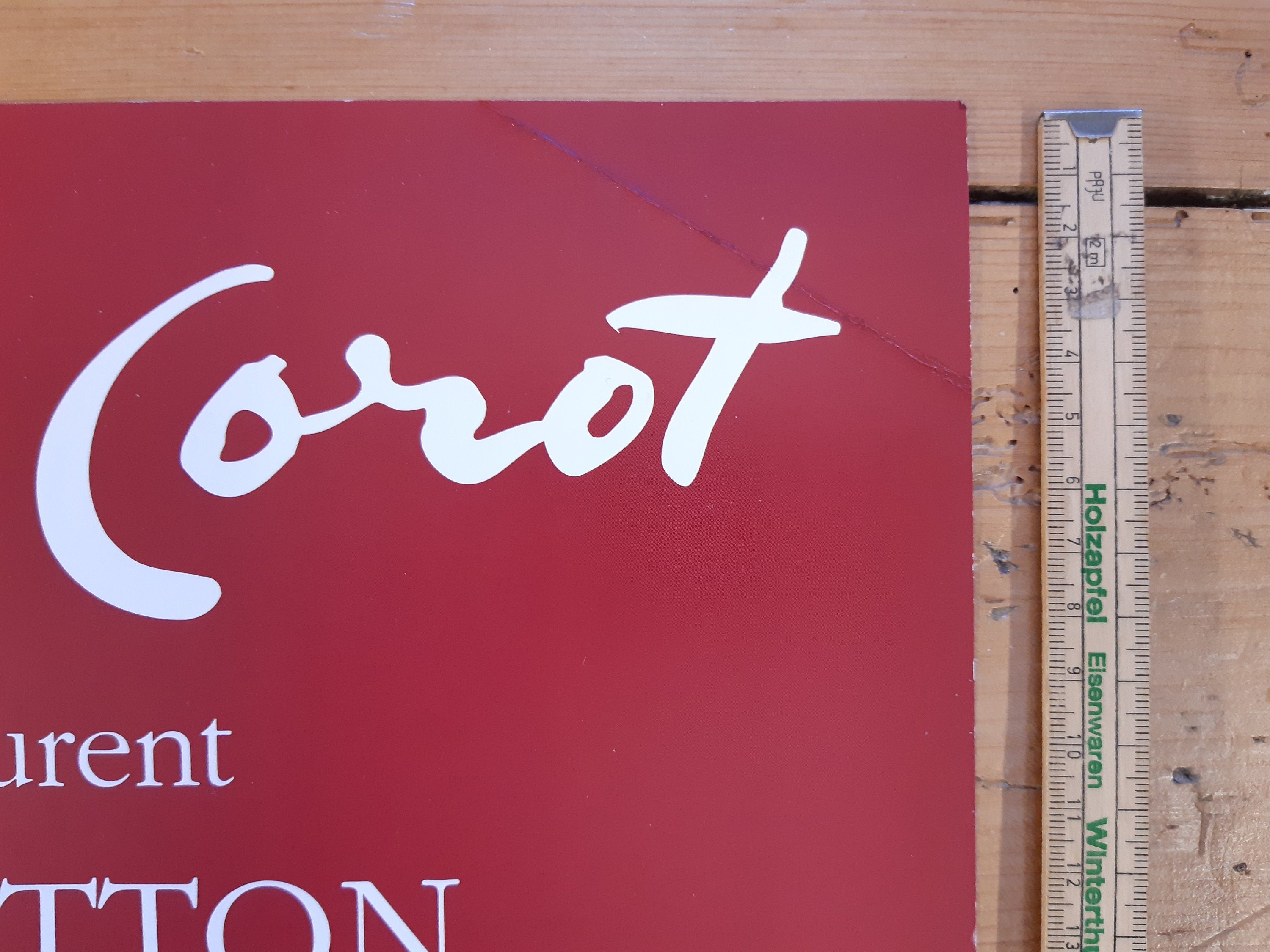 Felix Vallotton art exhibition poster used - 15.7"×23.6" (40×60cm)