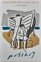 Hans Potthof art exhibition poster used