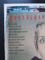 Werner Pawlok photo art exhibition poster - 18.9"×26.2" (48×66.5cm)