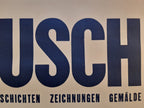 Wilhelm Busch Original Kunstausstellung Plakat - 70×100cm