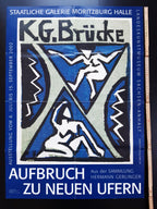 Erich Heckel vintage art poster - 23.2"×33.1" (59×84cm)