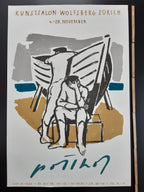 Hans Potthof art exhibition poster used