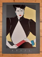 Patrick Nagel Originalkunst-Poster – 45,5 x 61 cm (17,9″ x 24,0″)