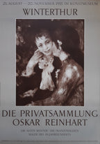 Renoir original museum poster - 35.6"×50.4" (90.3×128cm)