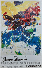 Sam Francis Original-Kunstposter – 61 × 99,5 cm