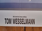 Tom Wesselmann großes originales Kunstplakat gefaltet - 131×99cm