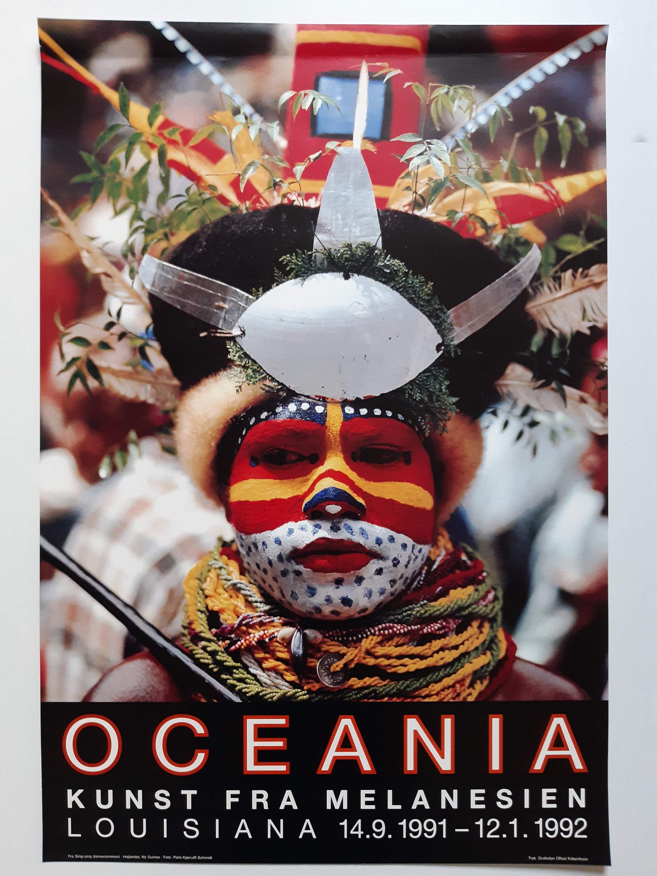 Ozeanien Fotomuseum Ausstellungsplakat - 19.6"×29.1" (49.8×74cm)