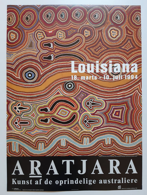 Aratjara Australia museum exhibition poster - 24.4"×33.3" (62×84.5cm)