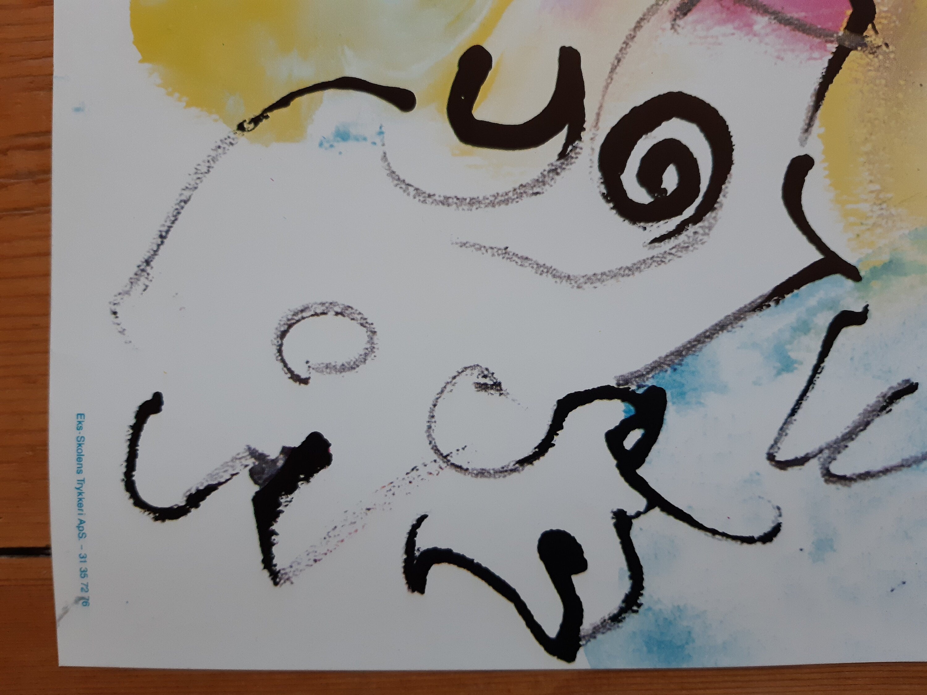 Jean Tinguely museum poster Louisiana - 24.2"×33.3" (61.5×84.5cm)