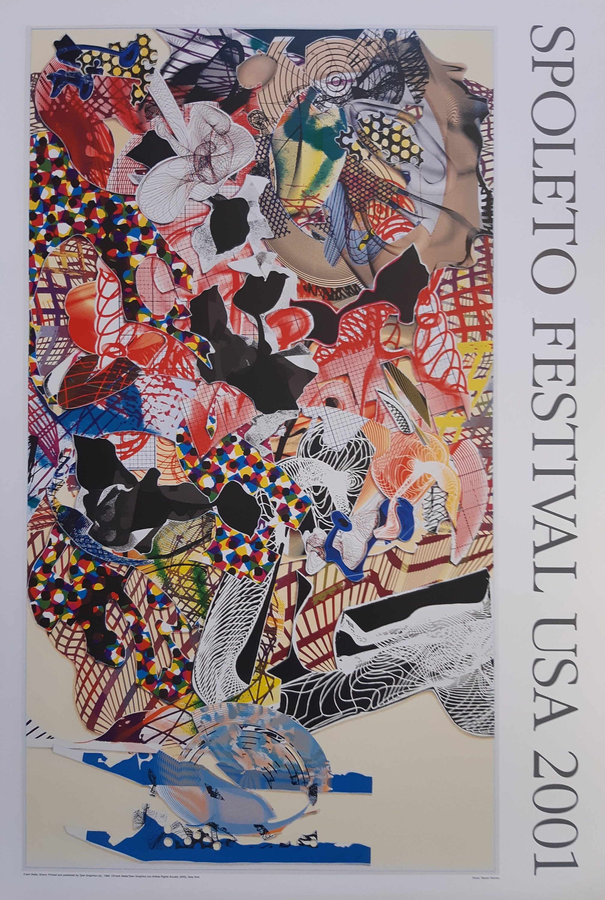 Frank Stella Original-Kunstposter - 26.0"×38.4" (66×97.5cm)