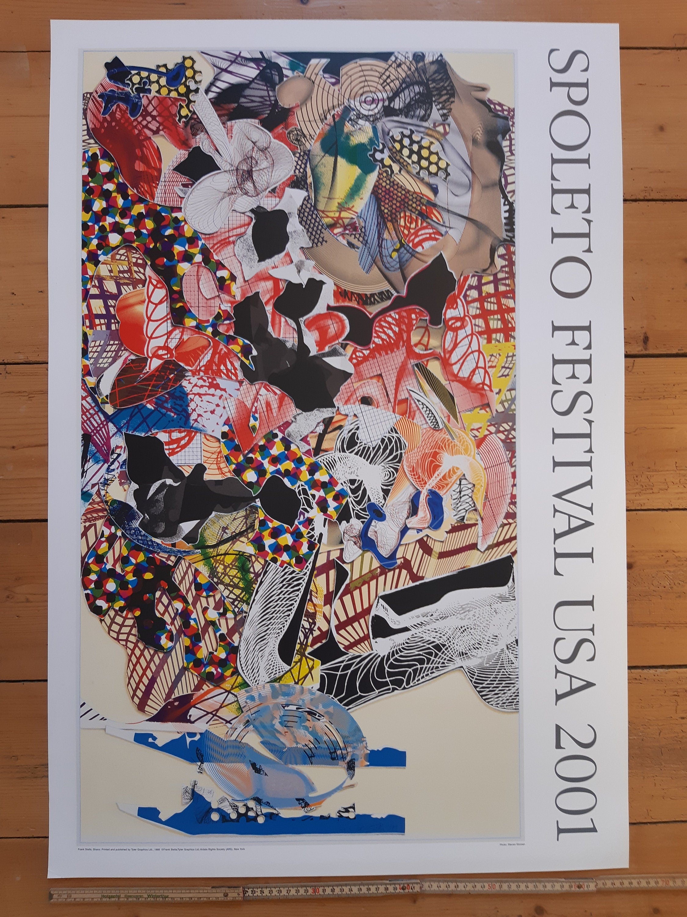 Frank Stella Original-Kunstposter - 26.0"×38.4" (66×97.5cm)