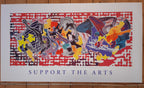 Frank Stella Original-Kunstposter – 24.8"×45.3" (63×115cm)