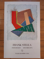 Frank Stella Original-Kunstposter – 63 × 98,5 cm