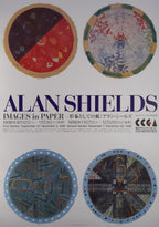 Alan Shields original art poster - 28.5"×40.6" (72.5×103cm)