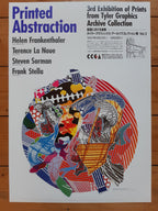 Frank Stella Original-Kunstposter – 51,5×72,5cm