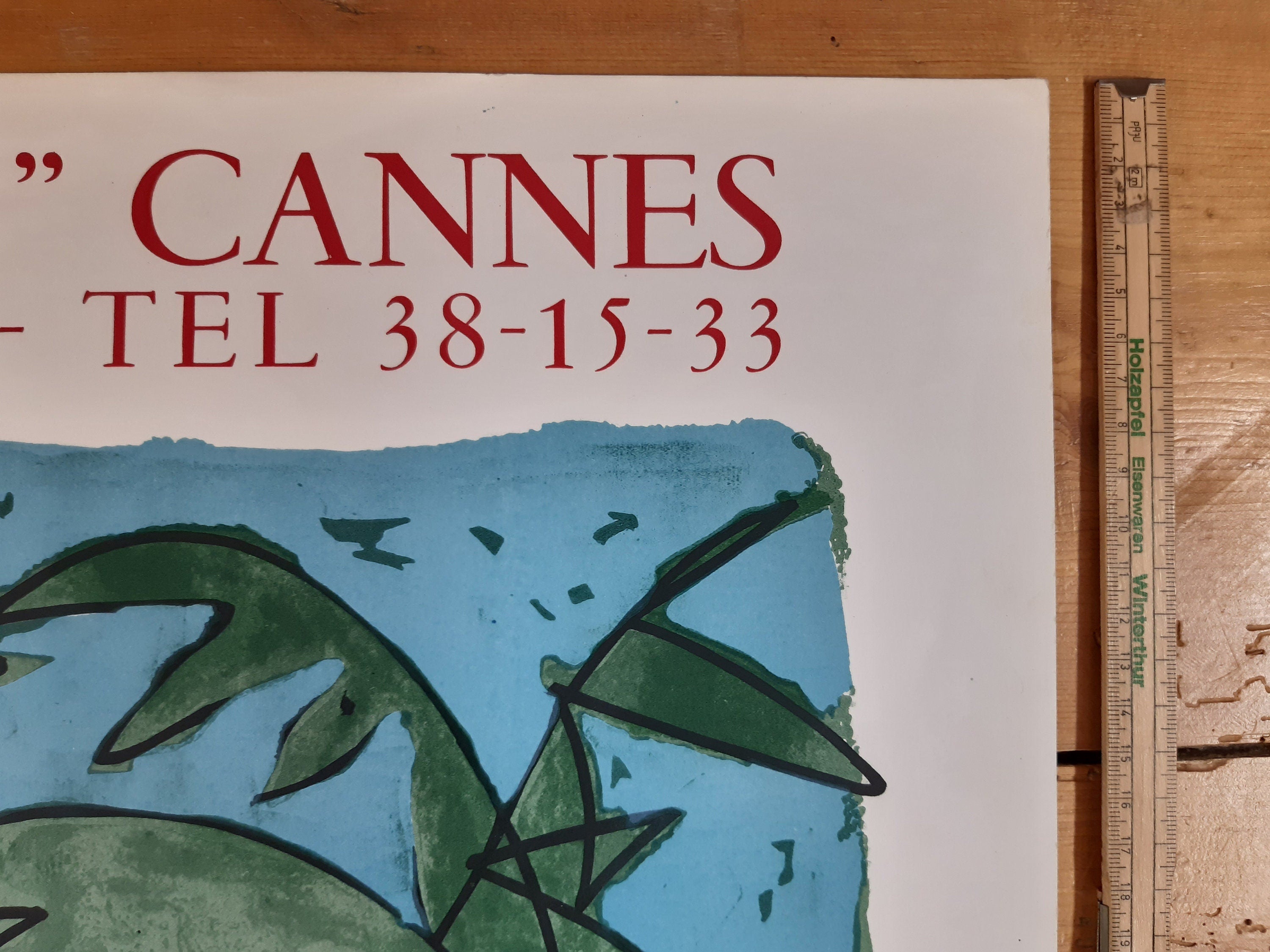 Claude Venard Original-Kunstplakat – 51,2×76cm (20.2"×29.9")