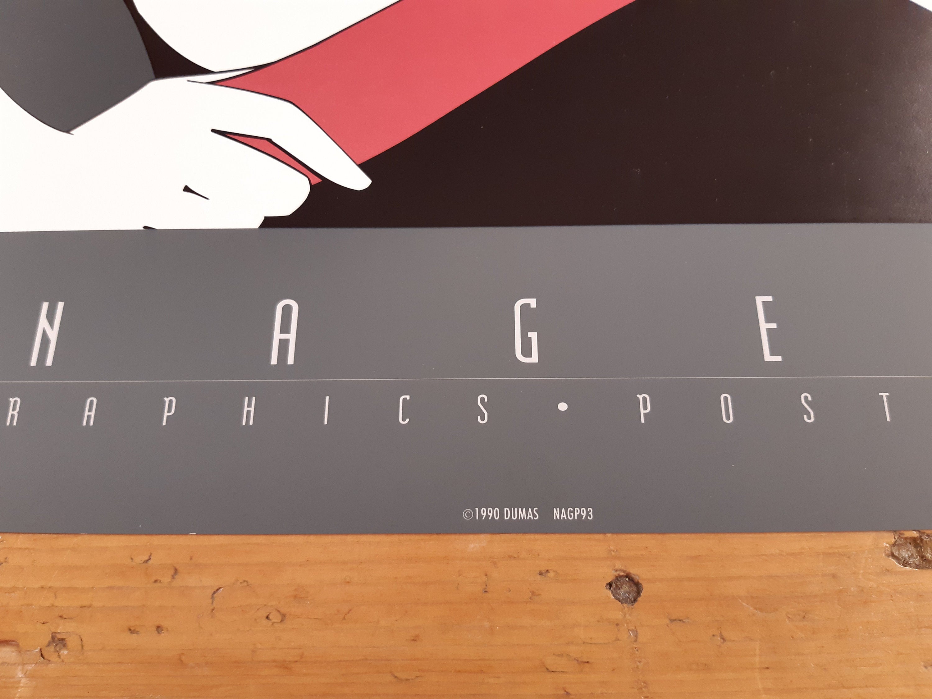 Patrick Nagel Originalkunst-Poster – 45,5 x 61 cm (17,9″ x 24,0″)