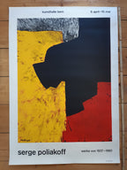 Serge Poliakoff original art poster - 27.6"×39.4" (70×100cm)