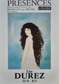 Lise Durez original art poster - 19.3"×27.2" (49×69cm)
