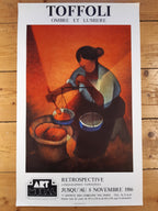 Louis Toffoli original art poster - 17.5"×28.7" (44.5×73cm)