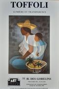 Louis Toffoli original art poster handsigned - 16.5"×24.4" (42×62cm)