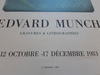 Edvard Munch original art poster - 16.9"×24.6" (43×62.5cm)