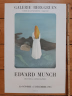 Edvard Munch original art poster - 16.9"×24.6" (43×62.5cm)