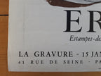 Hans Erni original art exhibition poster - 18.7"×25.6" (47.5×65cm)
