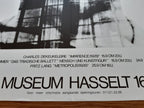 Bauhaus original art poster folded - 23.3"×32.5" (59.3×82.5cm)