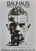Bauhaus original art poster folded - 23.3"×32.5" (59.3×82.5cm)