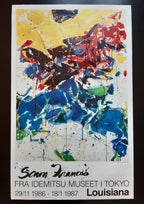 Sam Francis Original-Kunstposter – 61 × 99,5 cm
