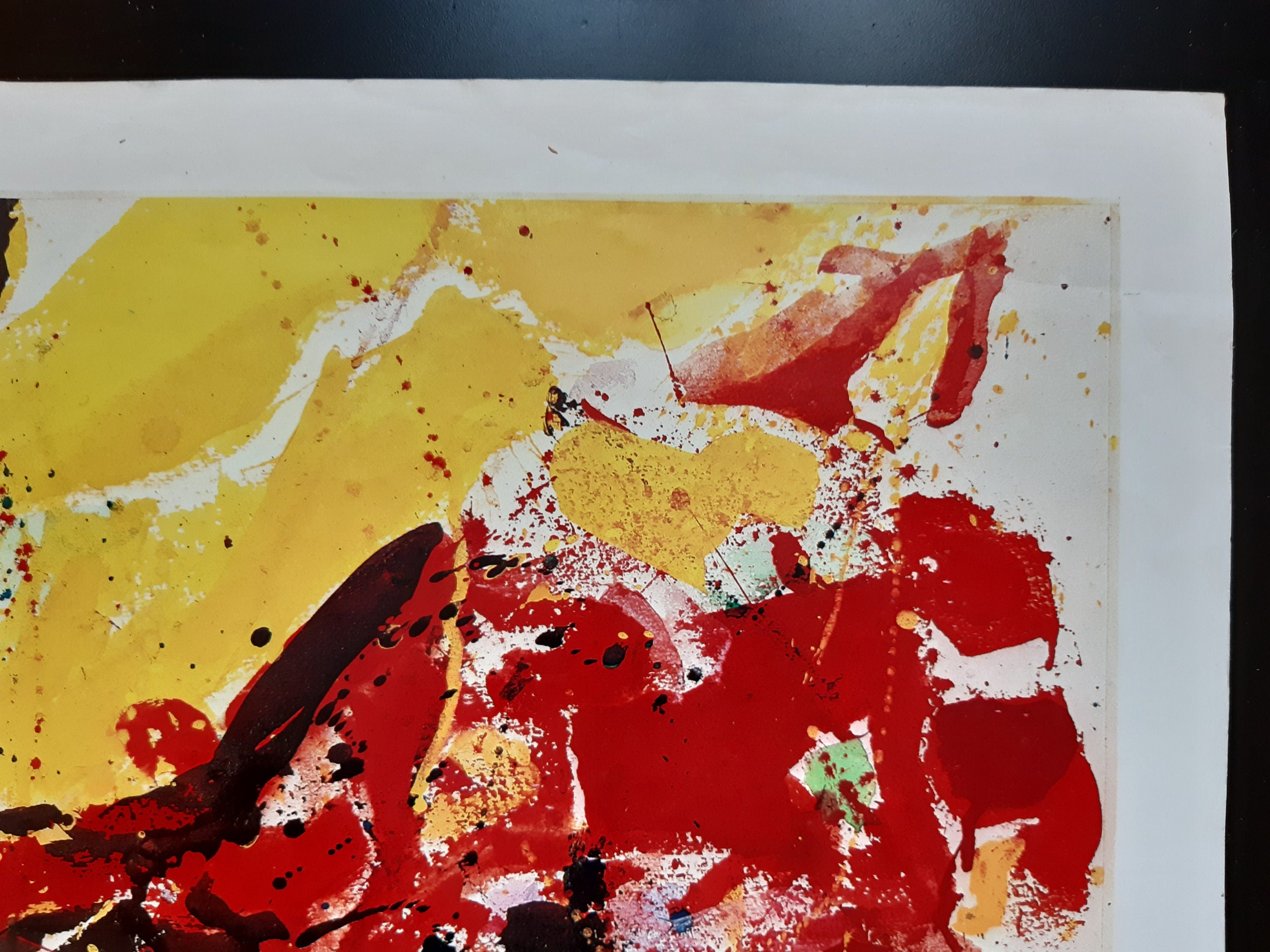 Sam Francis Original-Kunstposter – 61 × 99,5 cm