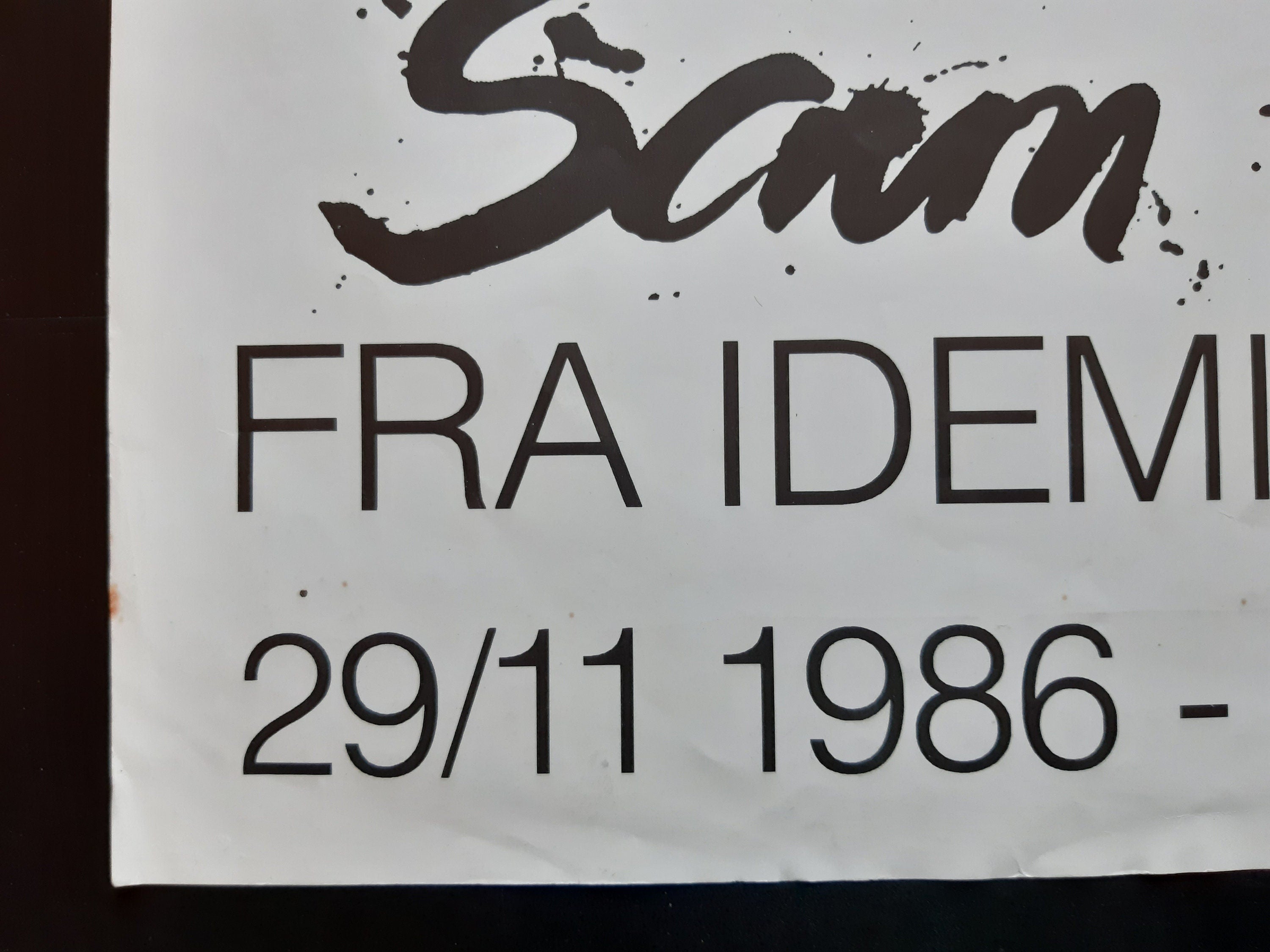 Sam Francis Original-Kunstposter – 61 × 99,5 cm
