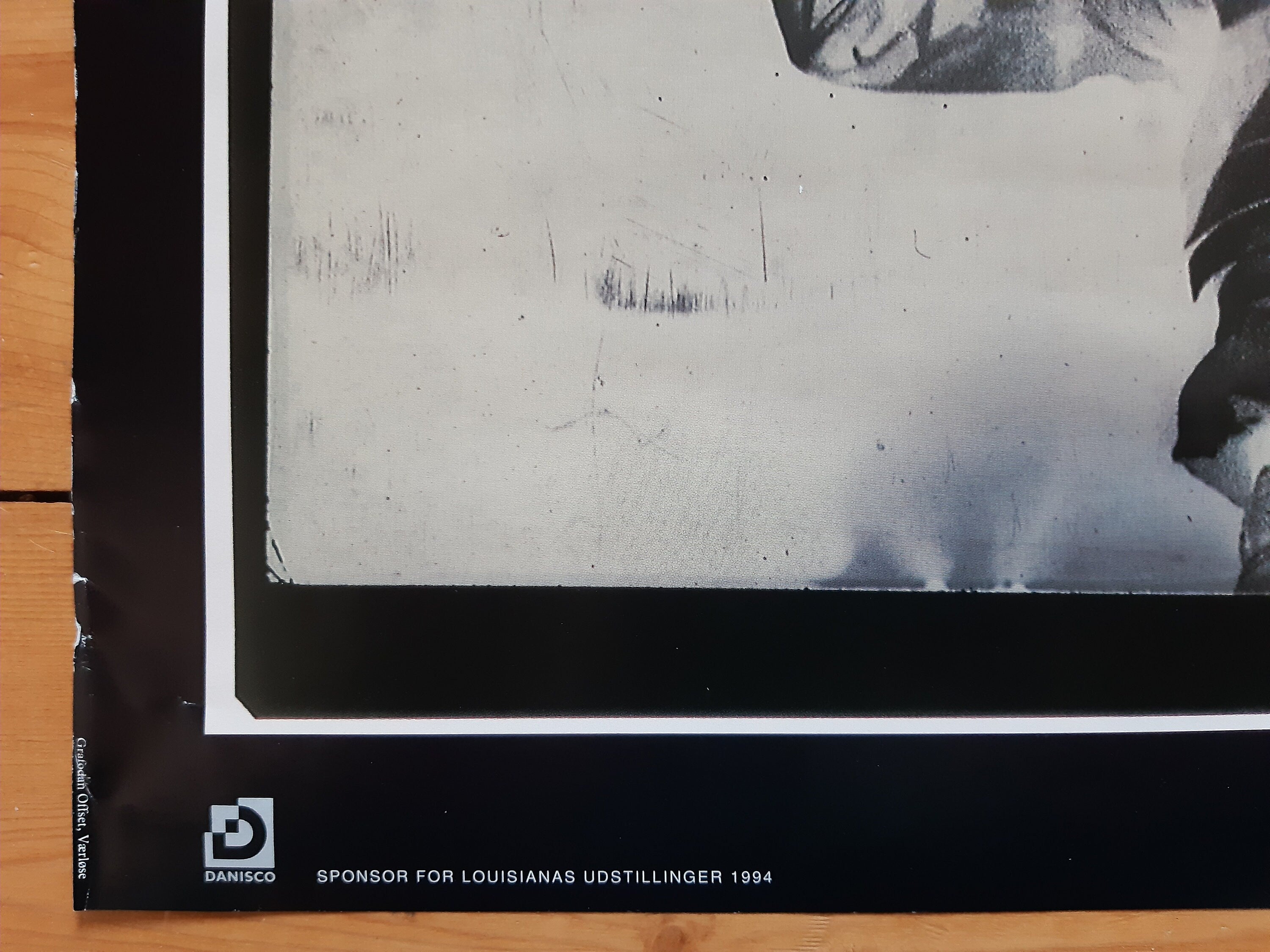 Joseph Beuys photo exhibition poster - 24.4"×33.3" (62×84.5cm)