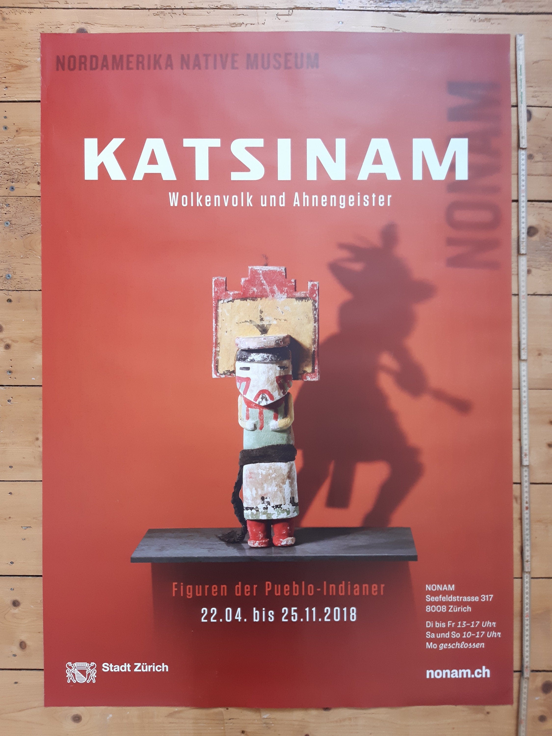 Poster des Museums für amerikanische Ureinwohner – 90 × 128 cm