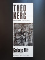 Theo Kerg Original-Kunstposter gefaltet - 26×69,5cm