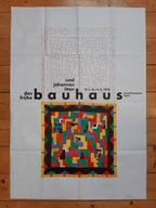 Johannes Itten art exhibition poster - 35.4"×50.4" (90×128cm)