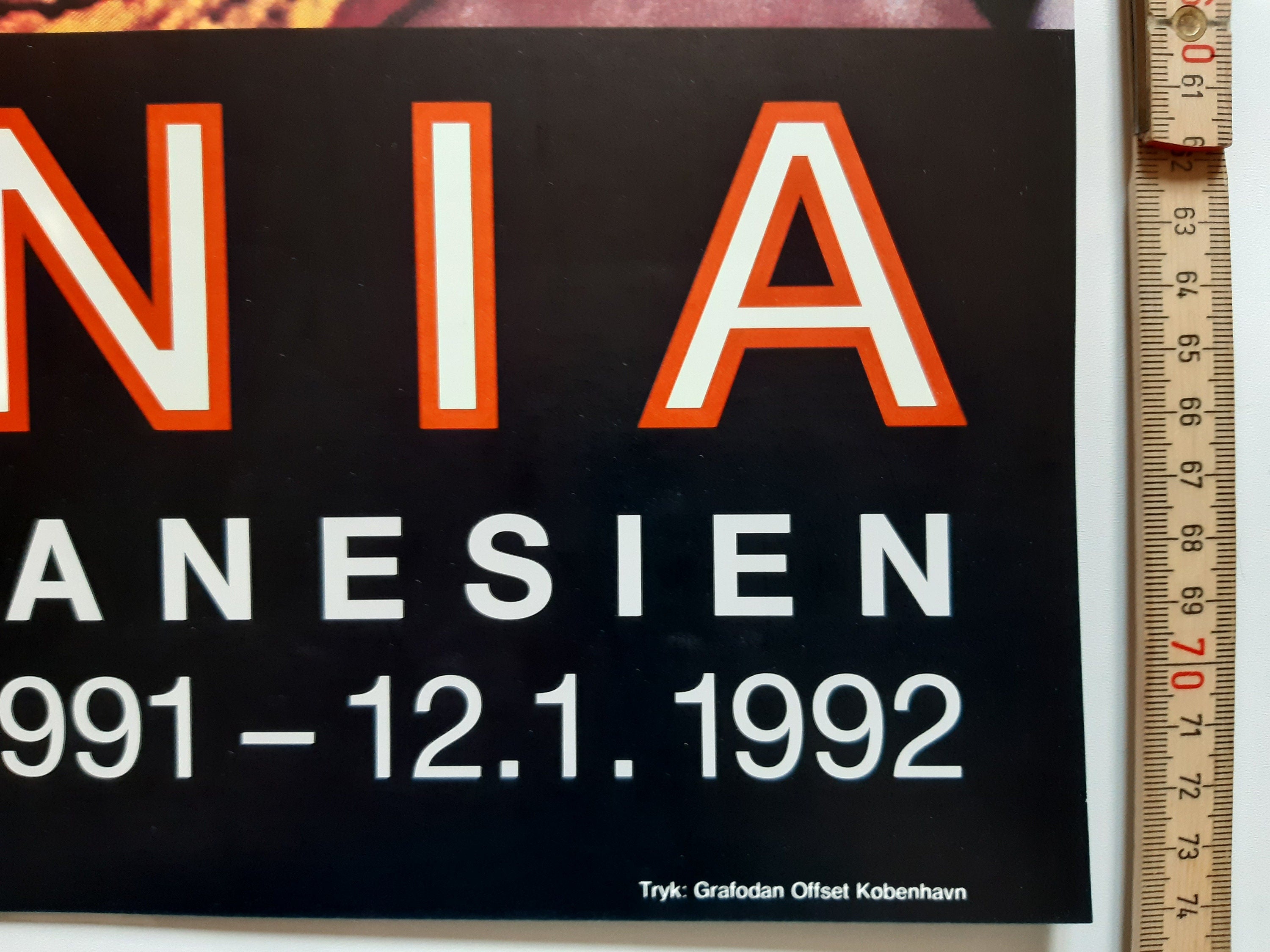 Ozeanien Fotomuseum Ausstellungsplakat - 19.6"×29.1" (49.8×74cm)