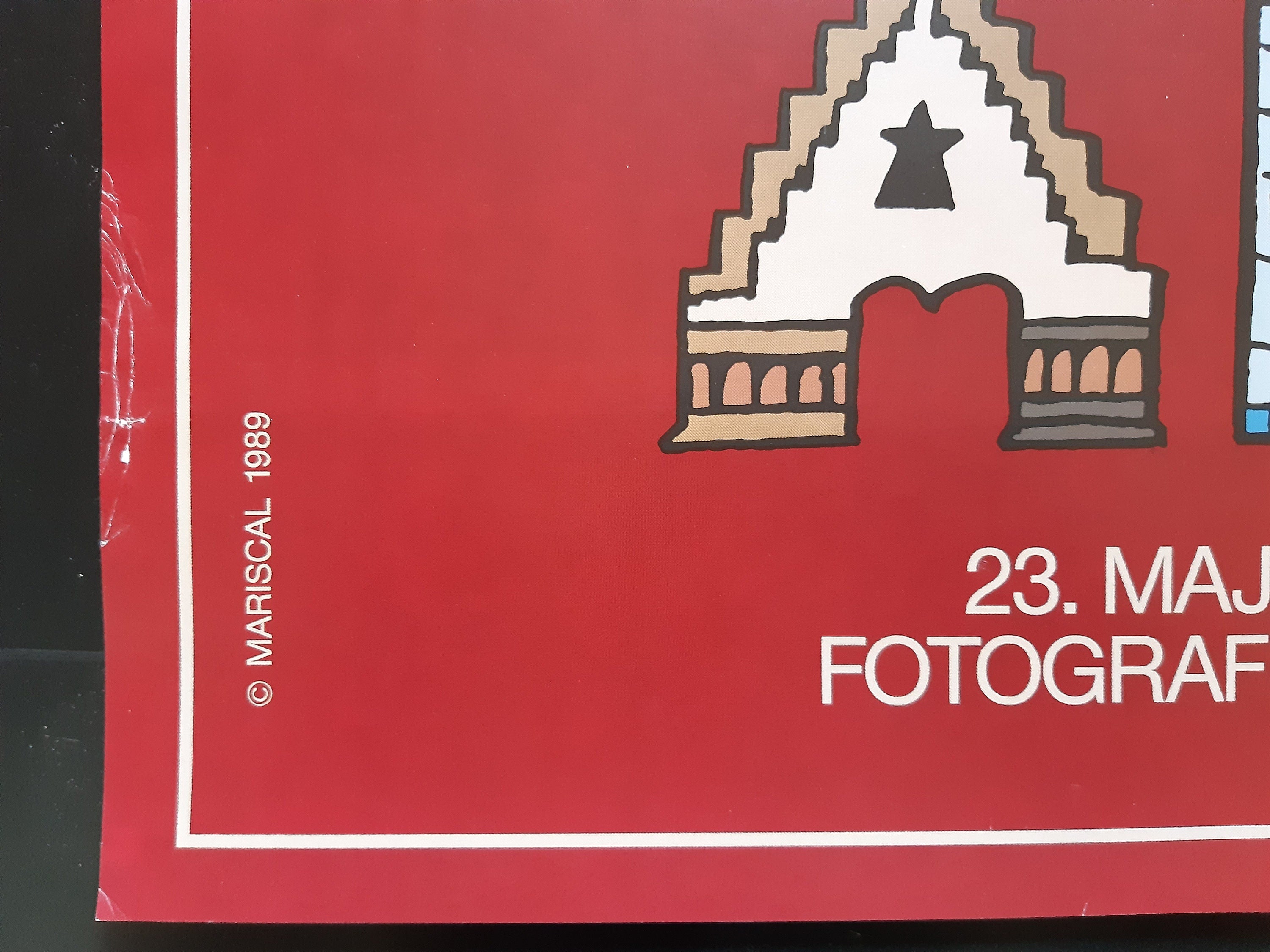 Javiel Mariscal Museums-Ausstellungsplakat – 25.7"×33.3" (65.2×84.5cm)