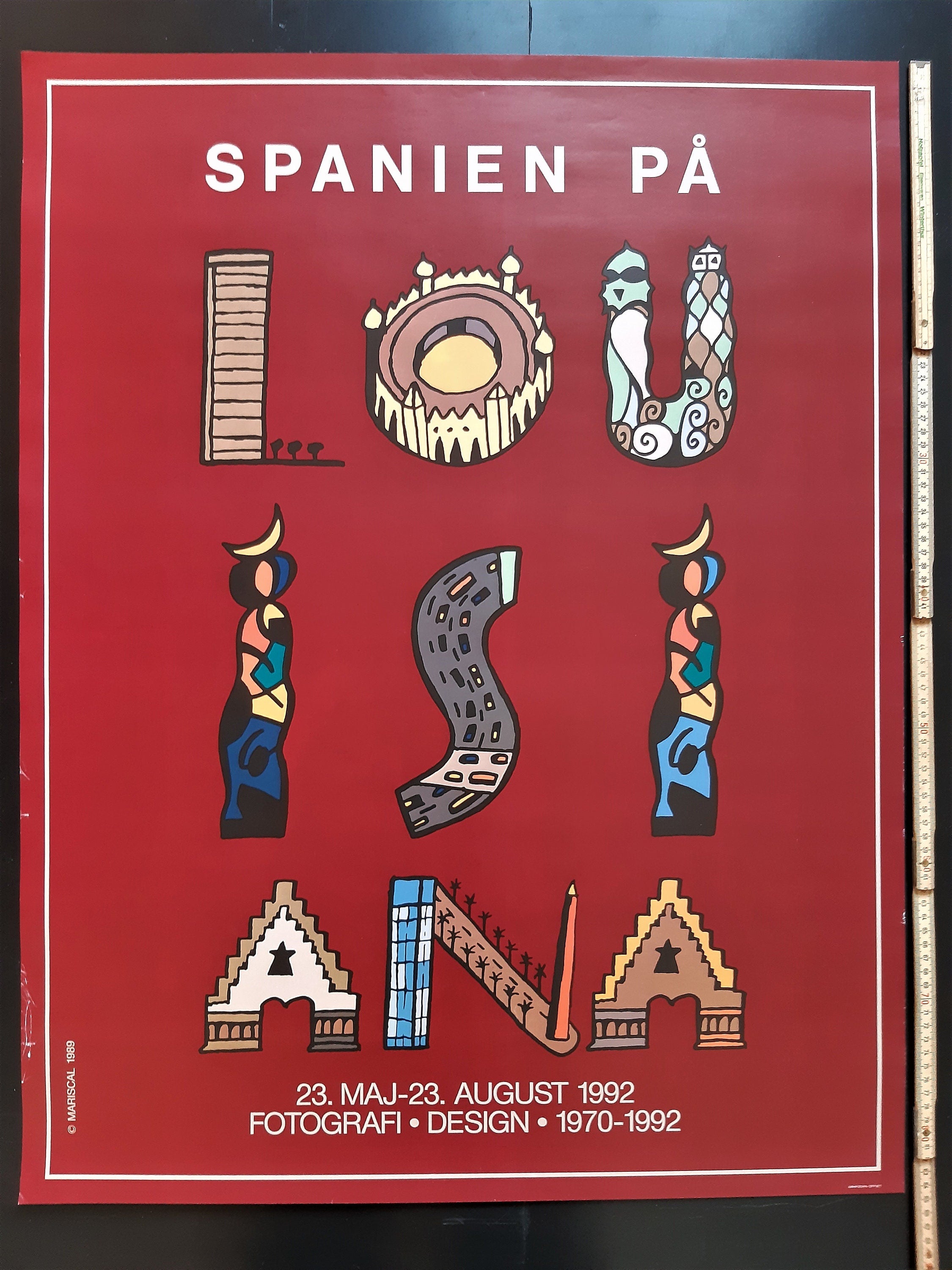 Javiel Mariscal Museums-Ausstellungsplakat – 25.7"×33.3" (65.2×84.5cm)