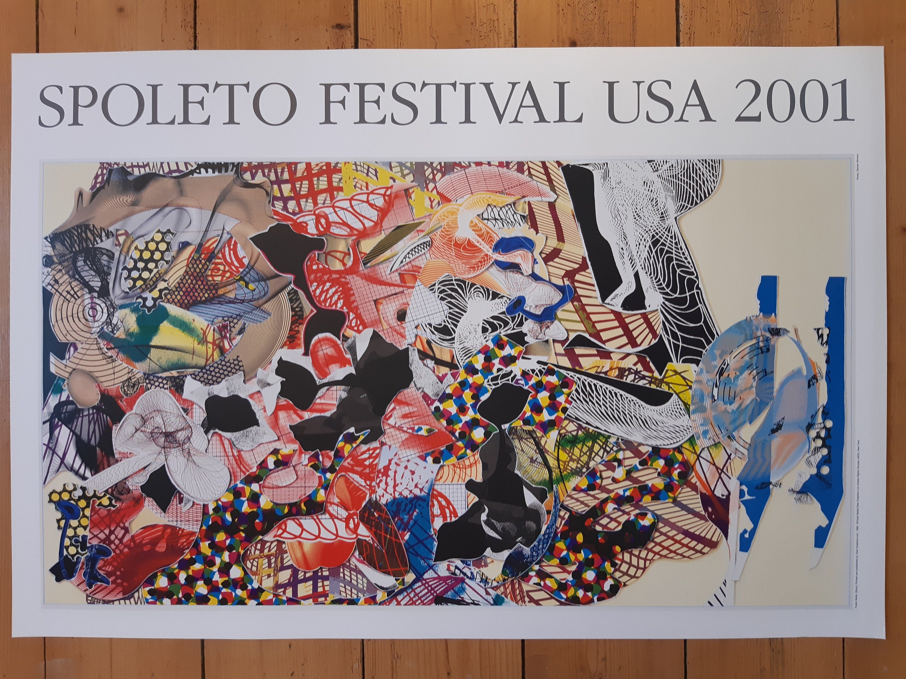 Frank Stella Original-Kunstposter - 26.0"×38.4" (66×97.5cm)