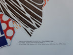 Frank Stella Original-Kunstposter – 51,5×72,5cm