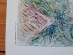 Marc Chagall original art poster - 25.2"×21.7" (64×55cm)
